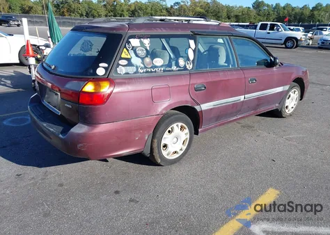 2000 Subaru Legacy L from USA, damaged, VIN 4S3BH6351Y6310405